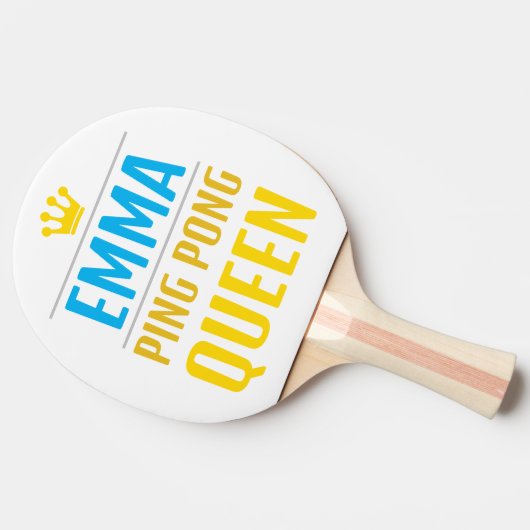 Emma Tafeltennisbatje (Zijkant)