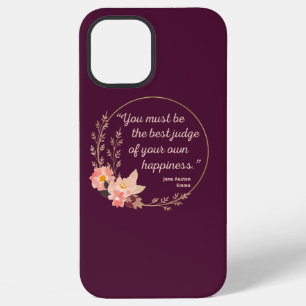 Emma van Jane Austen citaat I - Cute stijl iPhone 12 Pro Max Hoesje