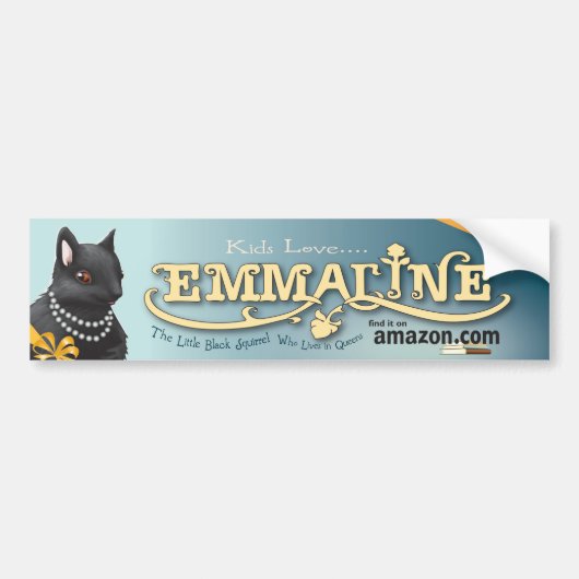Emmaline Bumpersticker (Voorkant)