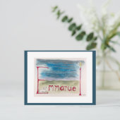 Emmanuel Briefkaart (Staand voorkant)