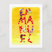 Emmanuel Briefkaart (Voorkant)