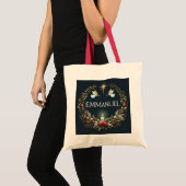 Emmanuel Christmas angels Tote Bag (Voorkant (product))