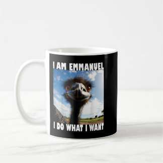 Emmanuel doet het niet! koffiemok