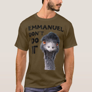 Emmanuel doet het niet t-shirt