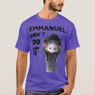 Emmanuel doet het niet t-shirt