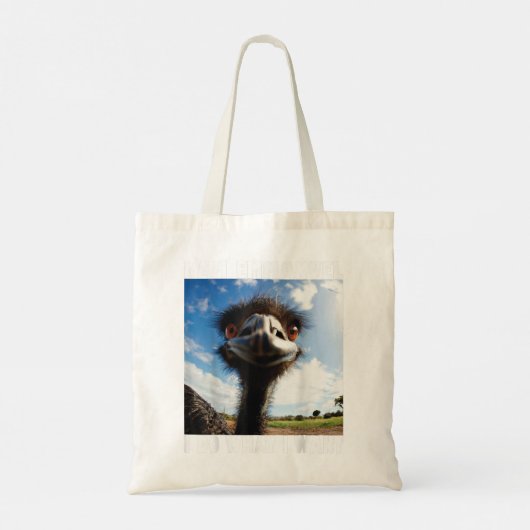 Emmanuel doet het niet! tote bag (Achterkant)