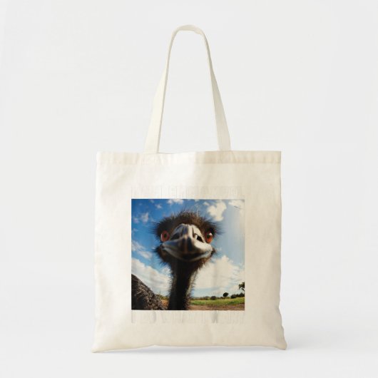 Emmanuel doet het niet! tote bag (Voorkant)
