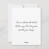 Emmanuel Feestdagenkaart (Achterkant)