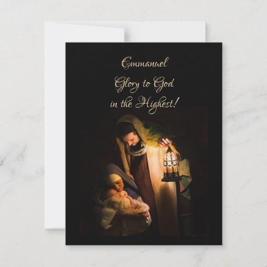 Emmanuel Feestdagenkaart (Voorkant)