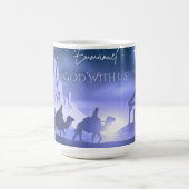 Emmanuel God met ons 15 oz Mok (Center)
