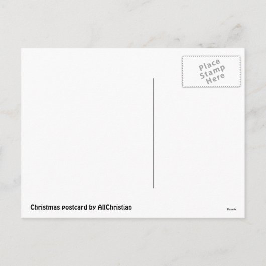 Emmanuel, God met ons Feestdagenkaart (Achterkant)