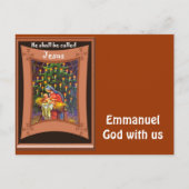 Emmanuel, God met ons Feestdagenkaart (Voorkant)