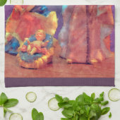 Emmanuel God met ons Geboorte Theedoek (Gevouwen)