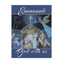 Emmanuel God met ons, kerstnativiteit