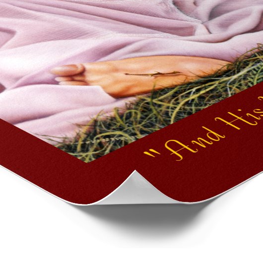 "Emmanuel: God met ons" Poster (Hoek)