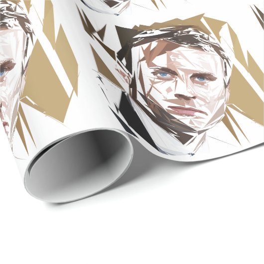 Emmanuel Macron Cadeaupapier (Rol Hoek)