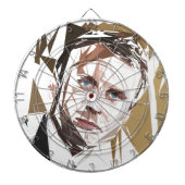 Emmanuel Macron Dartbord (Voorkant)