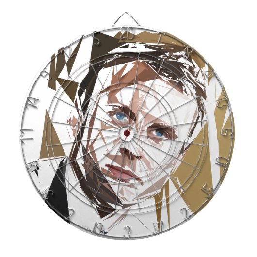 Emmanuel Macron Dartbord (Voorkant)