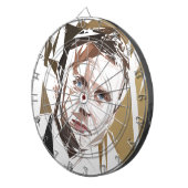 Emmanuel Macron Dartbord (Voorkant Rechts)