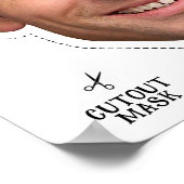 Emmanuel Macron kostuummasker Poster (Hoek)