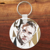 Emmanuel Macron Sleutelhanger (Voorkant)