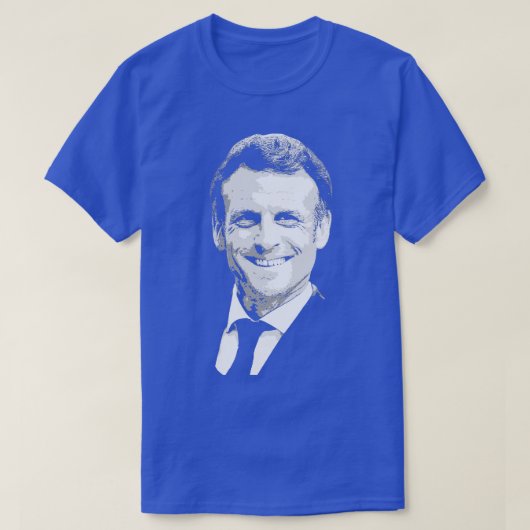 Emmanuel Macron T-shirt (Design voorkant)