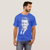 Emmanuel Macron T-shirt (Voorkant volledig)