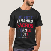 EMMANUEL MACRON T-SHIRT (Voorkant)