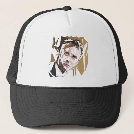 Emmanuel Macron Trucker Pet (Voorkant)