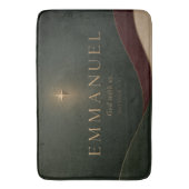 EMMANUEL | Mattheüs 1:23 Christelijk Badmat (Voorkant Verticaal)