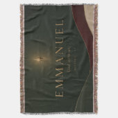 EMMANUEL | Mattheüs 1:23 Christelijk Deken (Voorkant Verticaal)