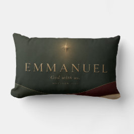 EMMANUEL | Mattheüs 1:23 Christelijk Kussen