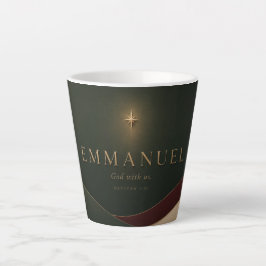 EMMANUEL | Mattheüs 1:23 Christelijk Latte Mok