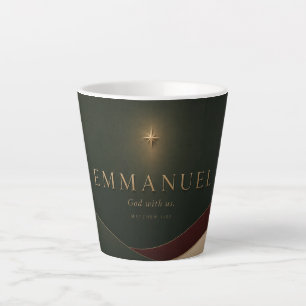 EMMANUEL Mattheüs 1:23 Christelijk Latte Mok