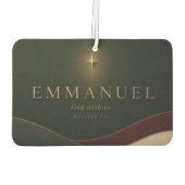 EMMANUEL | Mattheüs 1:23 Christelijk Luchtverfrisser (Achterkant)