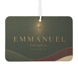 EMMANUEL | Mattheüs 1:23 Christelijk Luchtverfrisser
