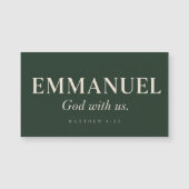 EMMANUEL | Mattheüs 1:23 | Kerstmis (Voorkant)