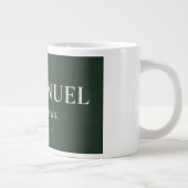EMMANUEL | Mattheüs 1:23 | Kerstmis Grote Koffiekop (Rechts)