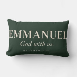 EMMANUEL | Mattheüs 1:23 | Kerstmis Kussen