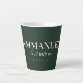 EMMANUEL | Mattheüs 1:23 | Kerstmis Latte Mok