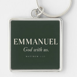 EMMANUEL | Mattheüs 1:23 | Kerstmis Sleutelhanger