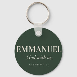 EMMANUEL | Mattheüs 1:23 | Kerstmis Sleutelhanger