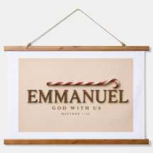 EMMANUEL | Mattheüs 1:23 Kerstmis | Warm Creme