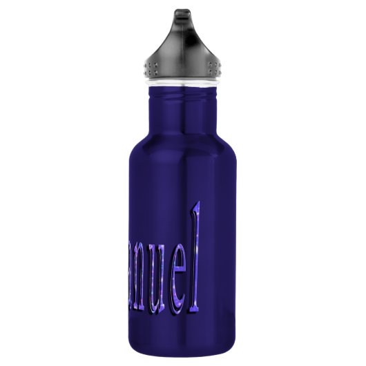 Emmanuel, naam, Logo, Waterfles (Rechts)