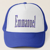 Emmanuel Name Logo, Trucker Pet (Voorkant)