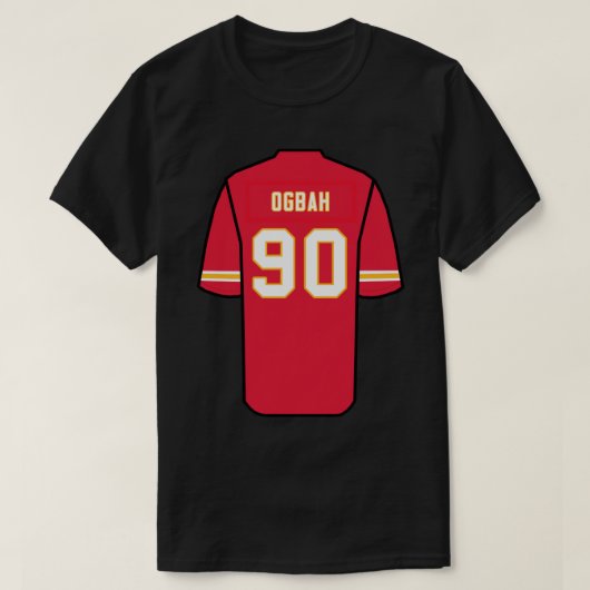 Emmanuel Ogbah Jersey T-shirt (Design voorkant)