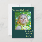 Emma's 2e bday-uitnodiging #2 kaart (Voorkant)