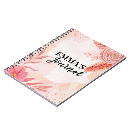 Emma's Journal  Notitieboek (Linkerzijde)