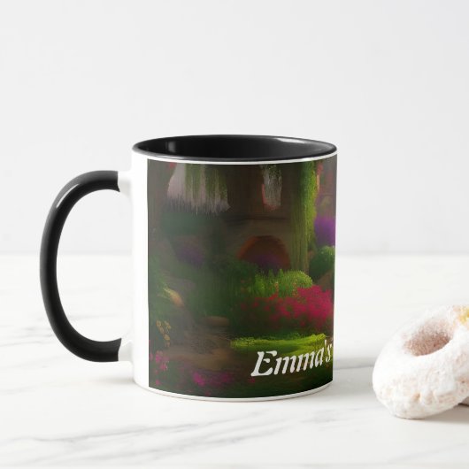Emma's Morning Tea Gepersonaliseerd  Mok (Met donut)
