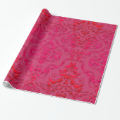 Emma's Sunday Nahermiddag Damask Cadeaupapier (Uitgerold)
